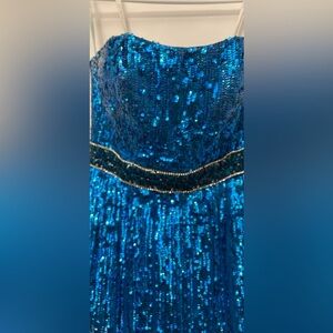 Sherri Hill gown royal blue